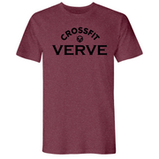 Mens 2X-Large Heather Maroon T-Shirt