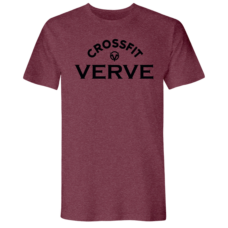 Mens 2X-Large Heather Maroon T-Shirt