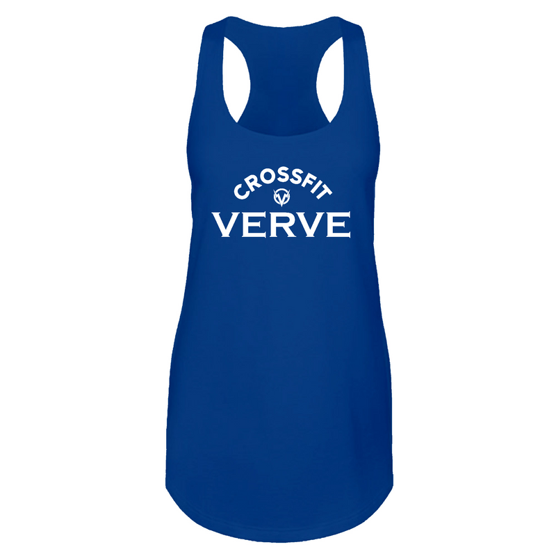 Womens 2X-Large Royal Tank Top (Front Print Only)