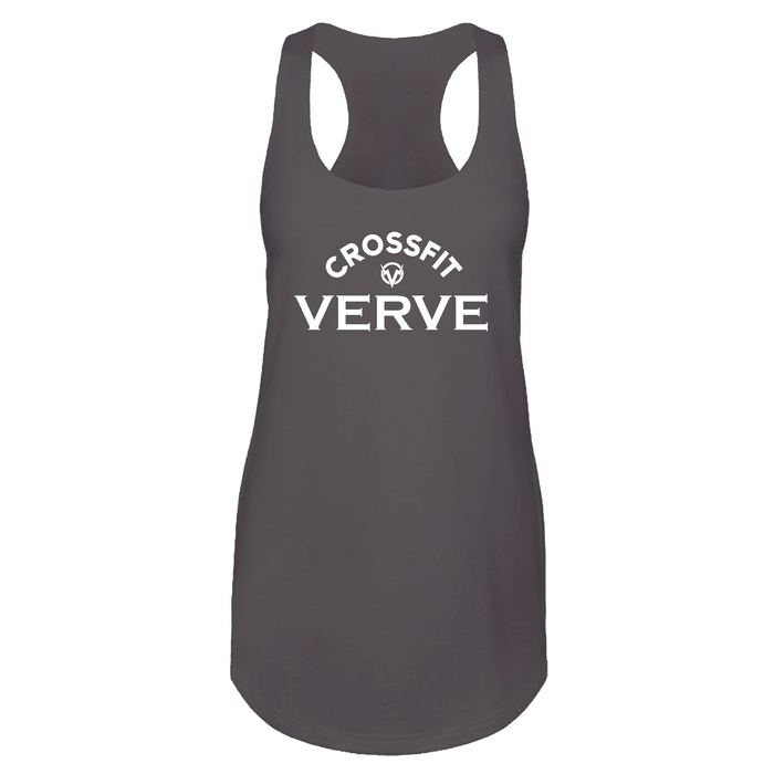 Womens 2X-Large Dark Gray Tank Top (Front Print Only)