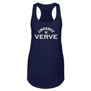 Womens 2X-Large Midnight Navy Tank Top (Front Print Only)