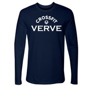 Mens 2X-Large Midnight Navy Long Sleeve