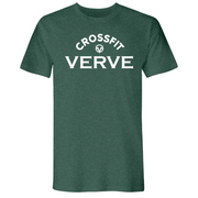 Mens 2X-Large Heather Forest Green T-Shirt