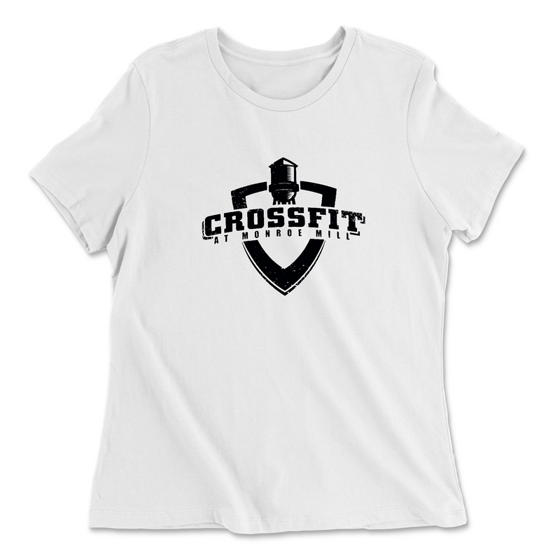 Womens 2X-Large WHITE Relaxed Jersey T-Shirt