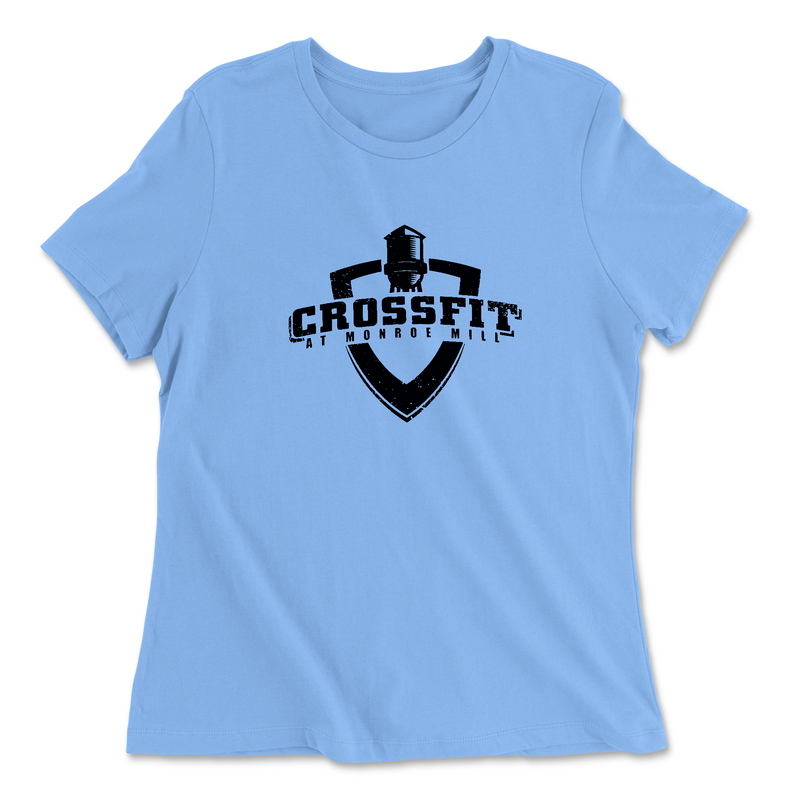 Womens 2X-Large CAROLINA_BLUE Relaxed Jersey T-Shirt