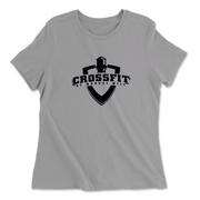 Womens 2X-Large SOLID_ATHLETIC_GREY Relaxed Jersey T-Shirt
