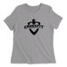 Womens 2X-Large SOLID_ATHLETIC_GREY Relaxed Jersey T-Shirt