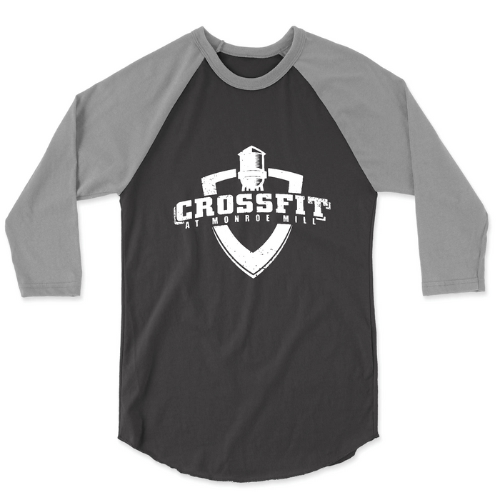 Mens 2X-Large VINTAGESMOKE_GRANITE_HEATHER 3/4 Sleeve