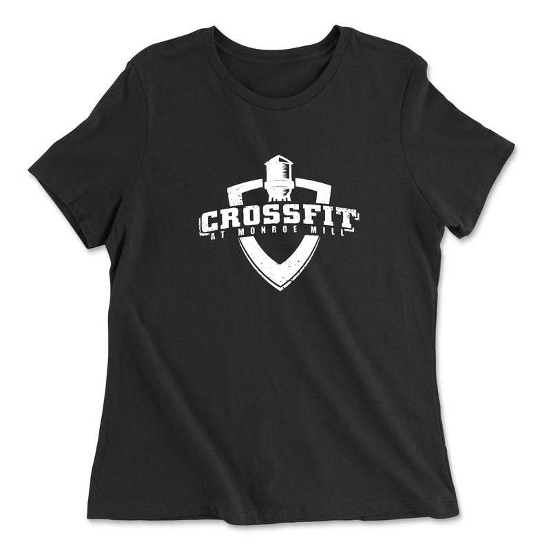 Womens 2X-Large BLACK Relaxed Jersey T-Shirt