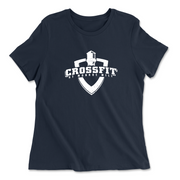 Womens 2X-Large NAVY Relaxed Jersey T-Shirt