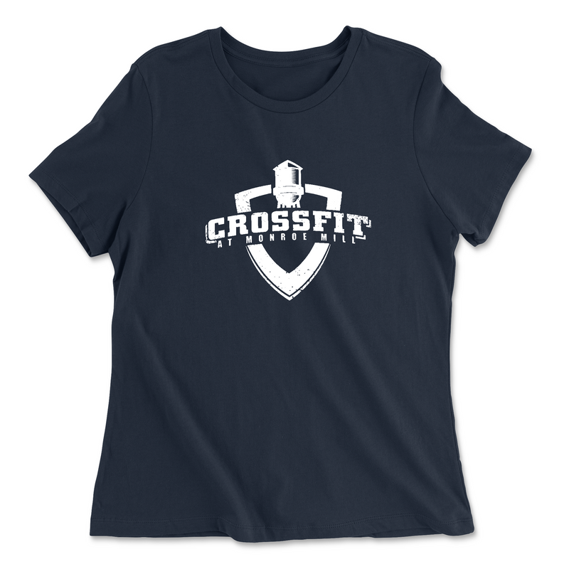 Womens 2X-Large NAVY Relaxed Jersey T-Shirt