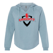 Womens 2X-Large MISTY_BLUE Hoodie