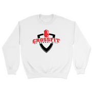 Mens 2X-Large WHITE Midweight Sweatshirt