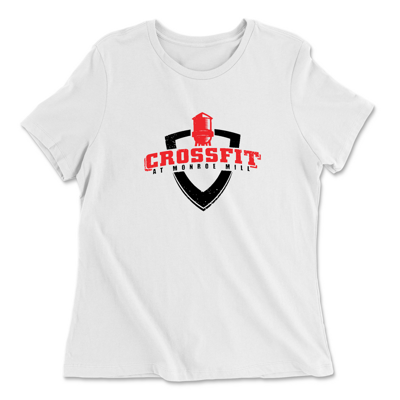 Womens 2X-Large WHITE Relaxed Jersey T-Shirt