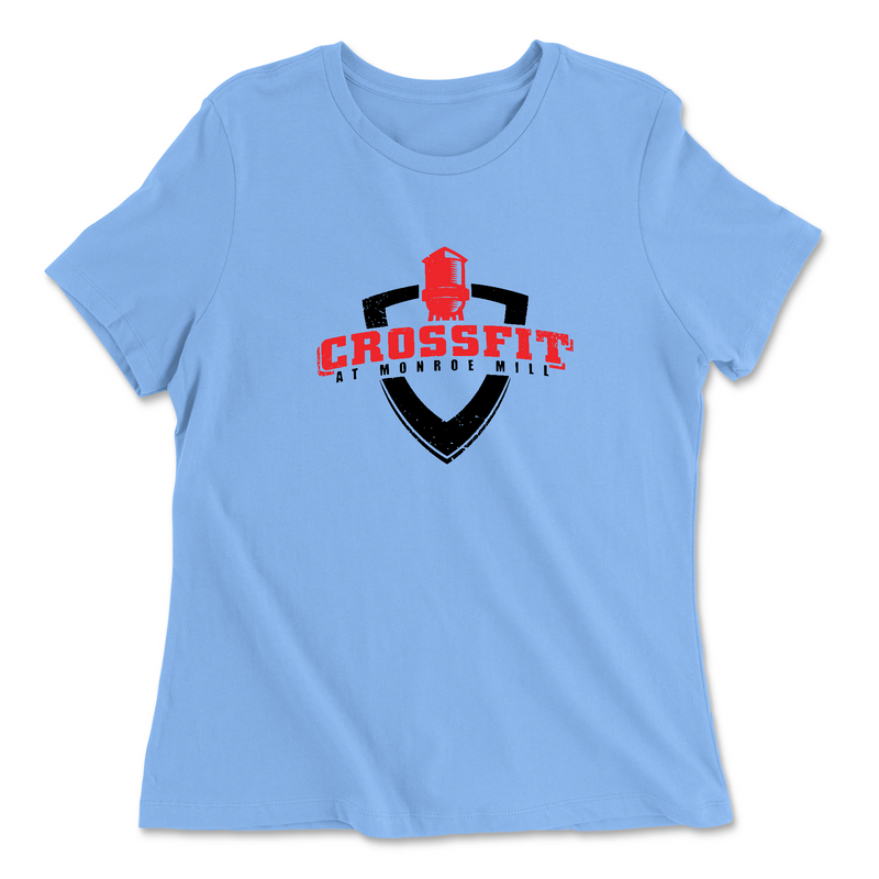 Womens 2X-Large CAROLINA_BLUE Relaxed Jersey T-Shirt