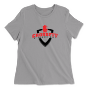 Womens 2X-Large SOLID_ATHLETIC_GREY Relaxed Jersey T-Shirt