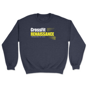 Mens 2X-Large CLASSIC_NAVY_HEATHER Midweight Sweatshirt