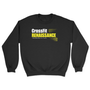 Mens 2X-Large BLACK Midweight Sweatshirt