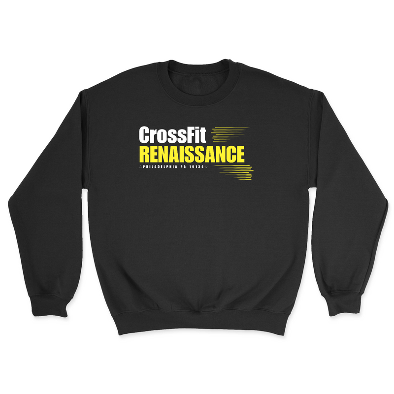 Mens 2X-Large BLACK Midweight Sweatshirt