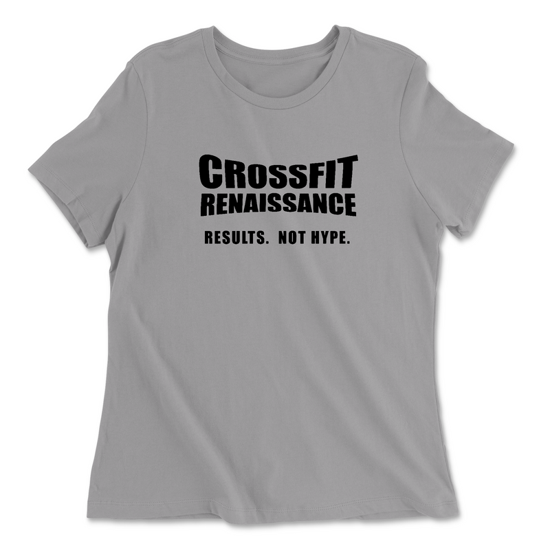 Womens 2X-Large SOLID_ATHLETIC_GREY Relaxed Jersey T-Shirt