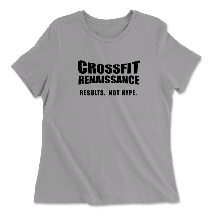 Womens 2X-Large SOLID_ATHLETIC_GREY Relaxed Jersey T-Shirt