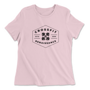 Womens 2X-Large PINK Relaxed Jersey T-Shirt