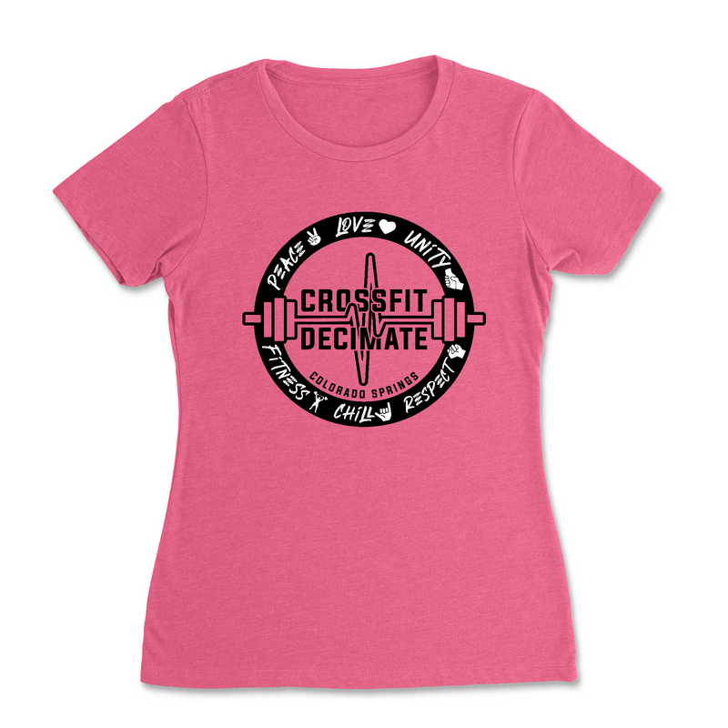 Womens 2X-Large HOT_PINK T-Shirt