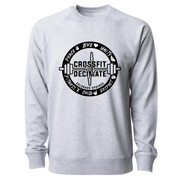 Mens 2X-Large ATHLETIC_HEATHER CrewNeck