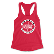 Womens 2X-Large RED Tank Top