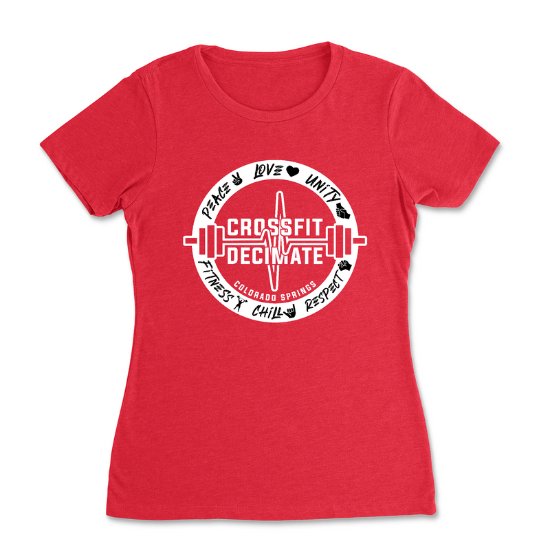 Womens 2X-Large RED T-Shirt