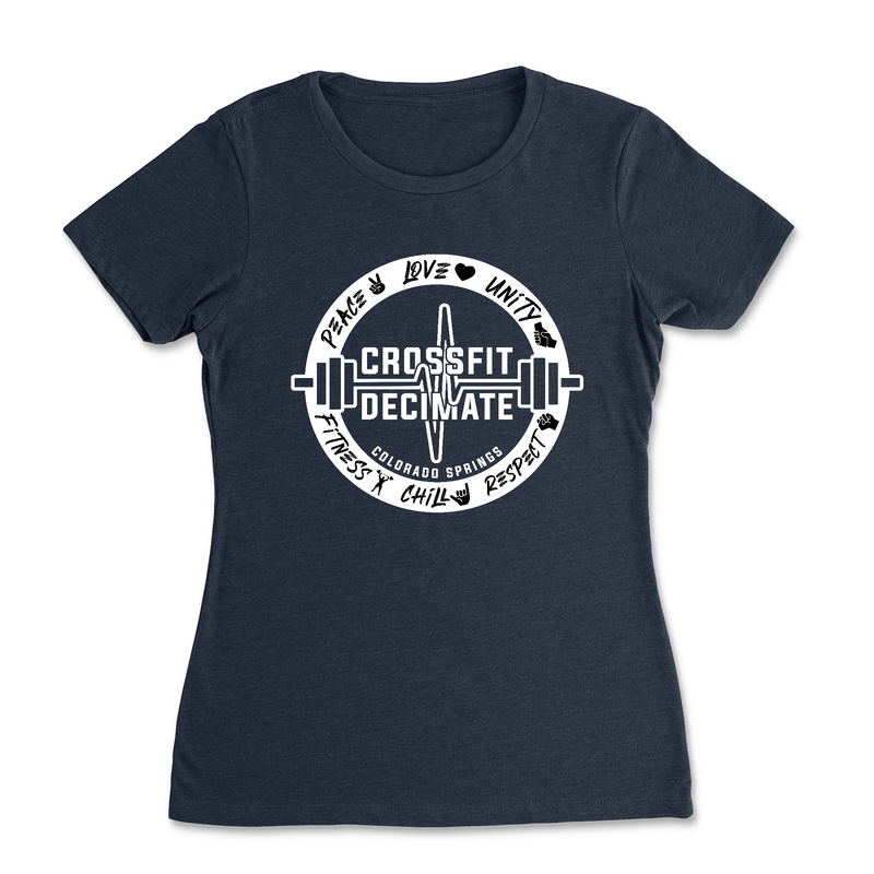 Womens 2X-Large MIDNIGHT_NAVY T-Shirt