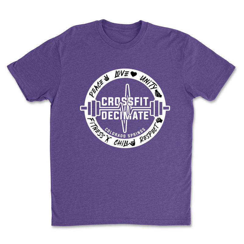 Mens 2X-Large PURPLE_RUSH T-Shirt