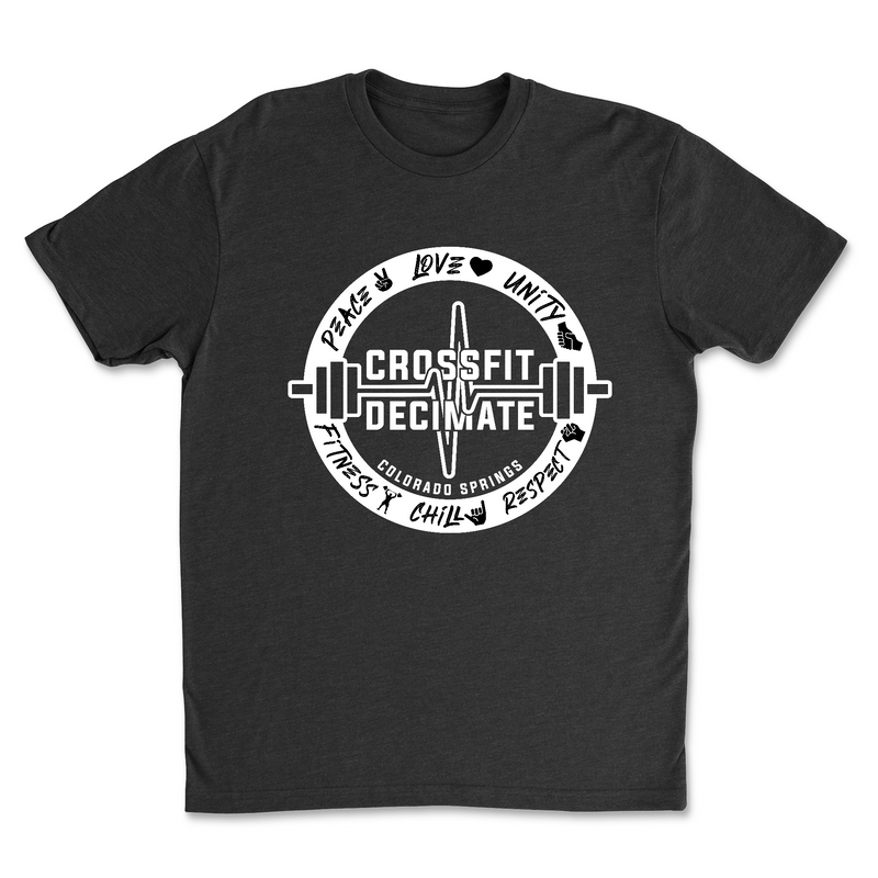 Mens 2X-Large BLACK T-Shirt