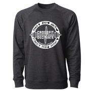Mens 2X-Large CHARCOAL_HEATHER CrewNeck