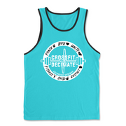 Mens 2X-Large TAHITI_BLUE Tank Top