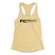 Womens 2X-Large BANANA_CREAM Tank Top