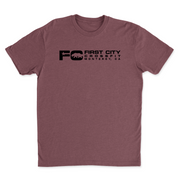 Mens 2X-Large HEATHER_MAROON T-Shirt