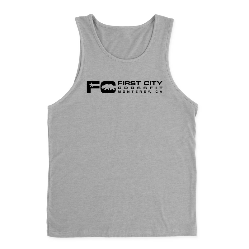 Mens 2X-Large HEATHER_GRAY Tank Top