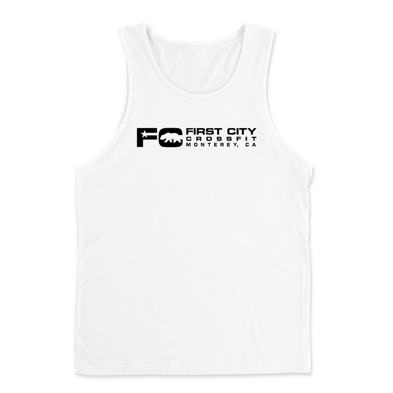 Mens 2X-Large WHITE Tank Top