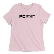 Womens 2X-Large PINK Relaxed Jersey T-Shirt