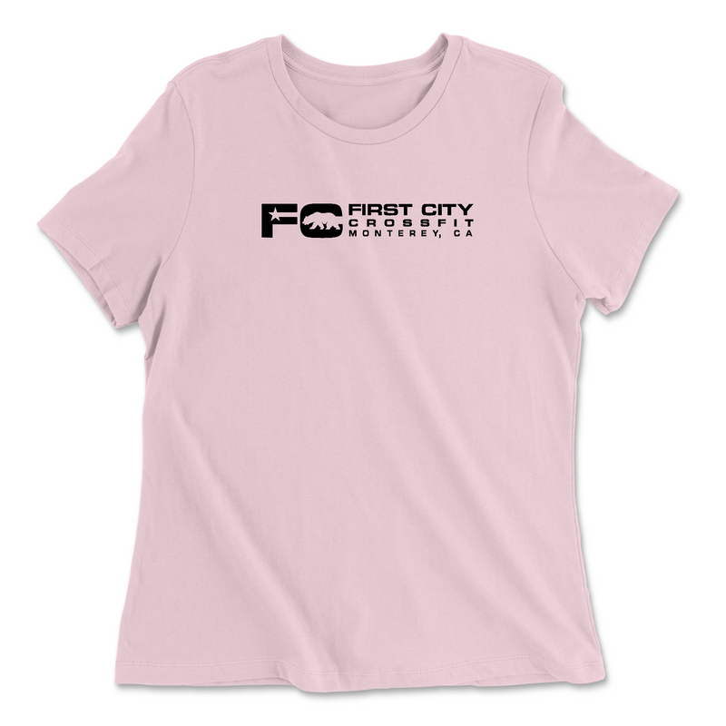 Womens 2X-Large PINK Relaxed Jersey T-Shirt