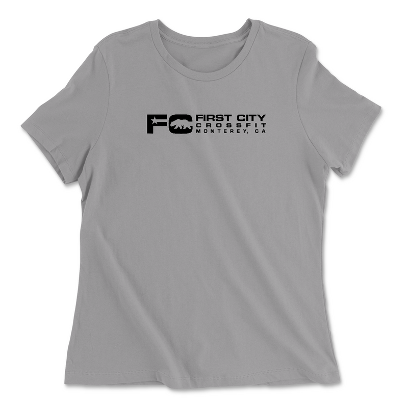 Womens 2X-Large SOLID_ATHETIC_GREY Relaxed Jersey T-Shirt