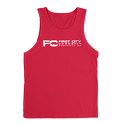 Mens 2X-Large RED Tank Top
