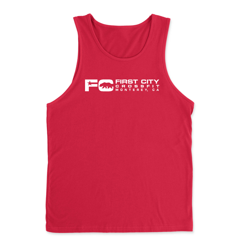 Mens 2X-Large RED Tank Top