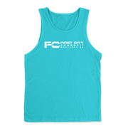 Mens 2X-Large TAHITI_BLUE Tank Top
