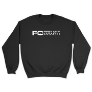 Mens 2X-Large BLACK Midweight Sweatshirt