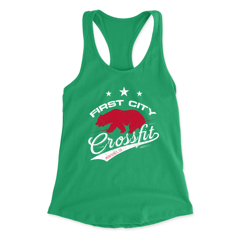 Womens 2X-Large KELLY_GREEN Tank Top