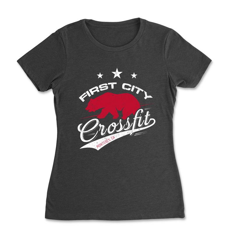 Womens 2X-Large BLACK T-Shirt