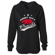 Womens 2X-Large BLACK Hoodie