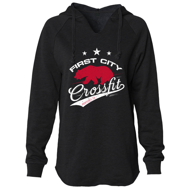 Womens 2X-Large BLACK Hoodie